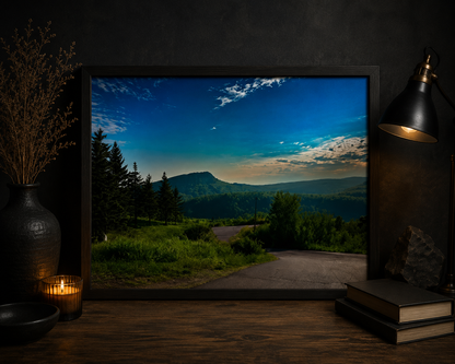 Beyond the Bend | Mountain Road Photography Print