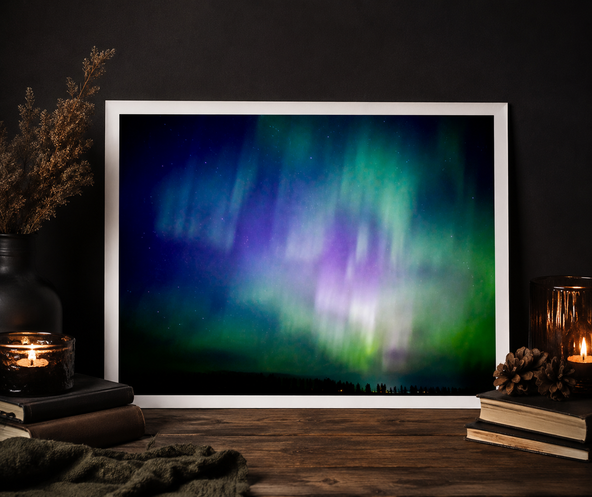 Heaven in Color | Northern Lights Photography Print
