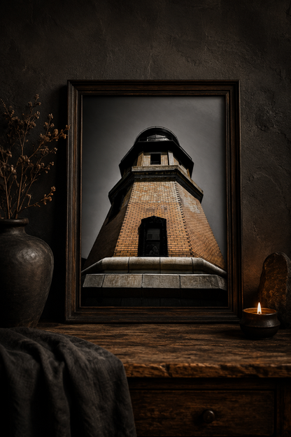 The Watcher | Moody Lighthouse Photography Print