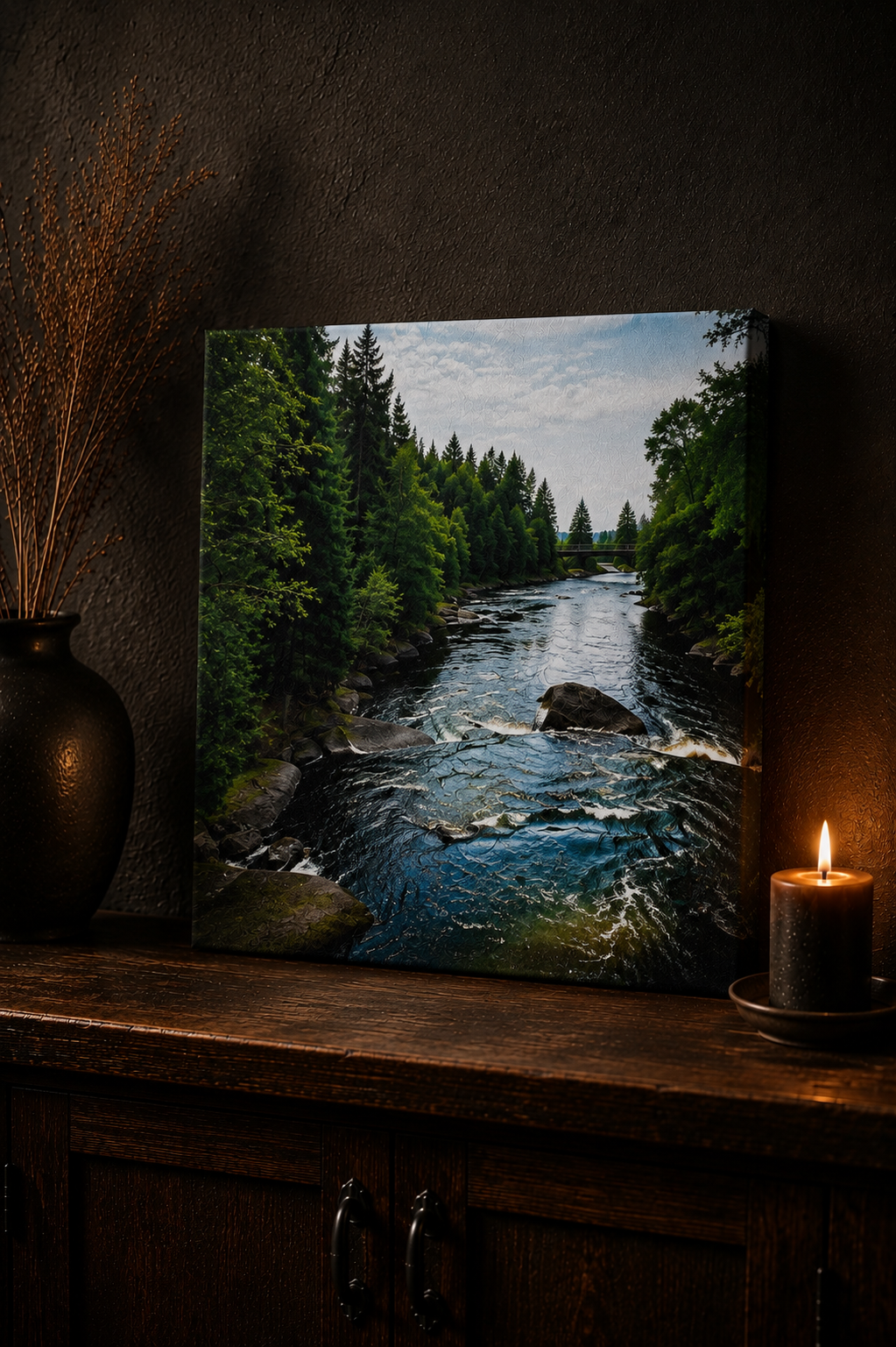 Where the River Leads | Wilderness Canvas