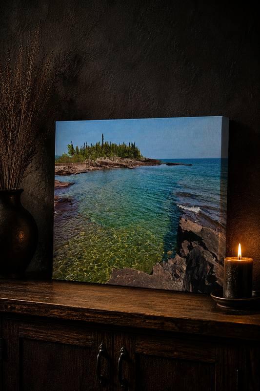 Where the Water Changes | Lake Superior Canvas