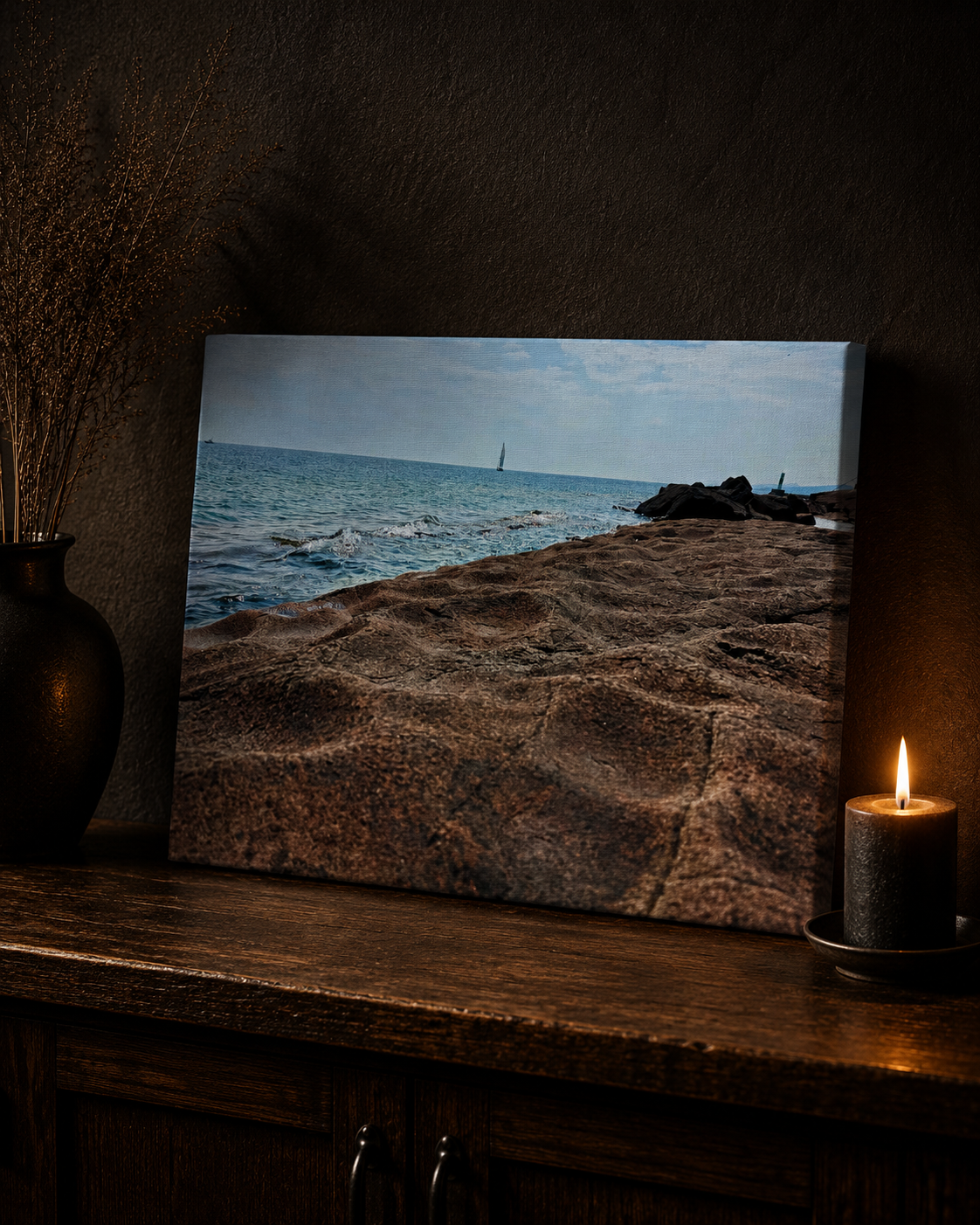 Toward Open Water | Lake Superior Canvas
