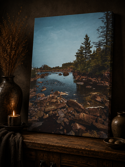 Stillwater Wild | Rocky River Photography Canvas