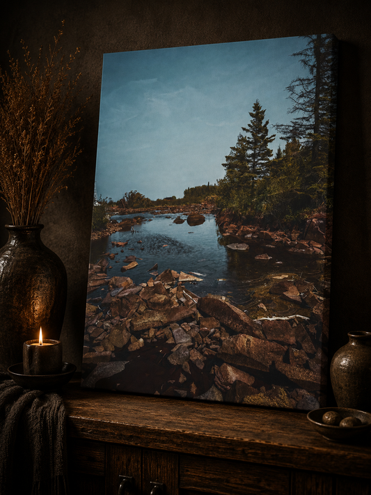Stillwater Wild | Rocky River Photography Canvas