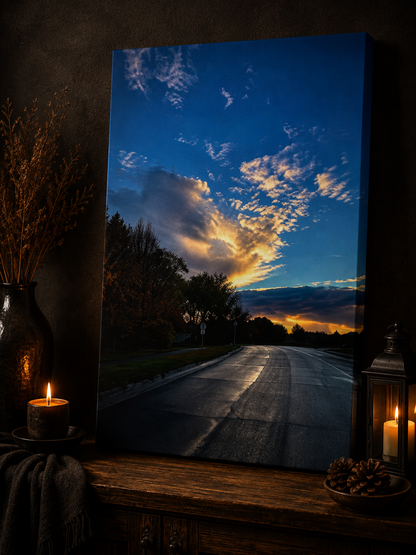 After the Rain | Golden Sky Photography Canvas