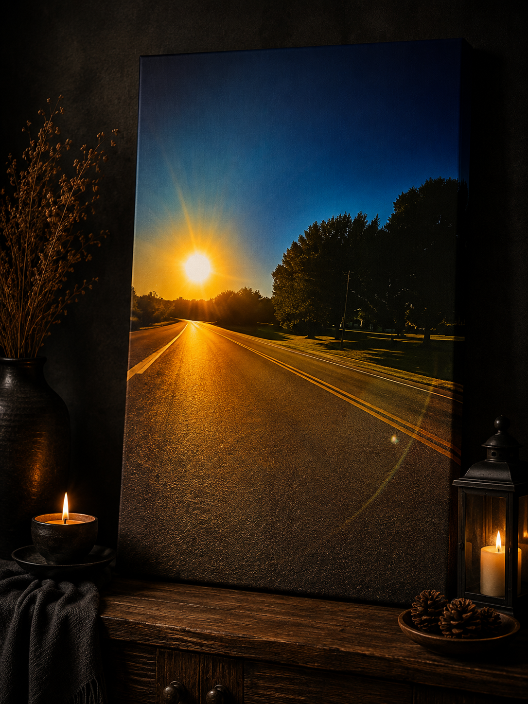 Into the Light | Golden Road Photography Canvas