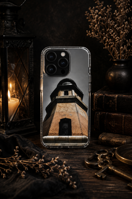 The Watcher | Moody Lighthouse iPhone Case