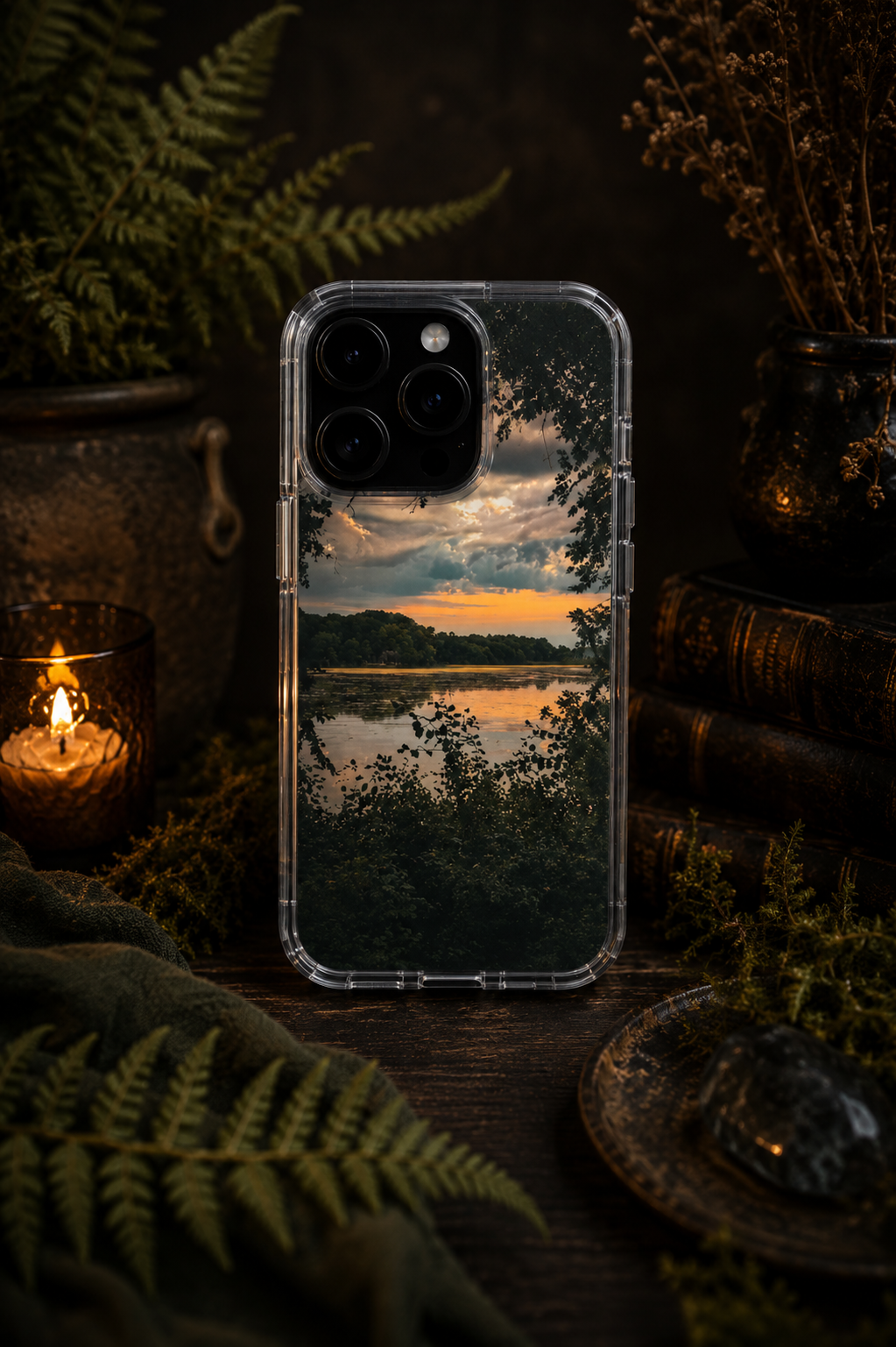 Beyond the Trees | Clear iPhone Case