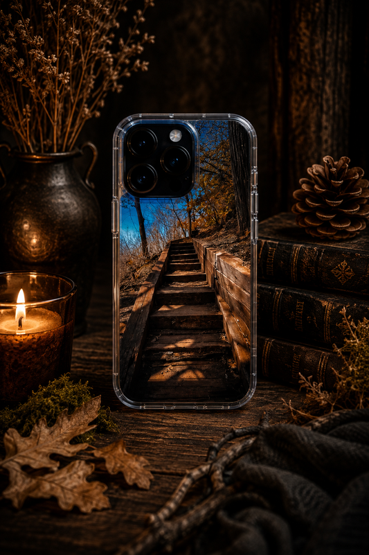 Where the Path Rises | Clear iPhone Case