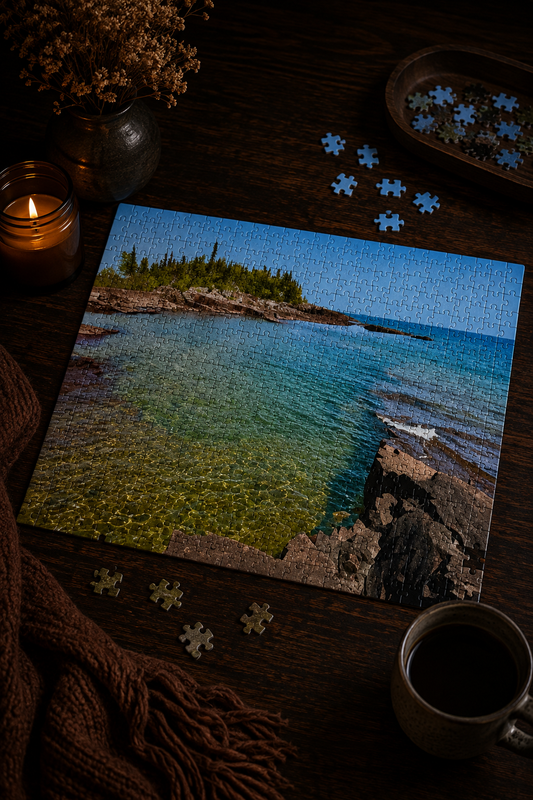 Where the Water Changes | Lake Superior Photography Puzzle