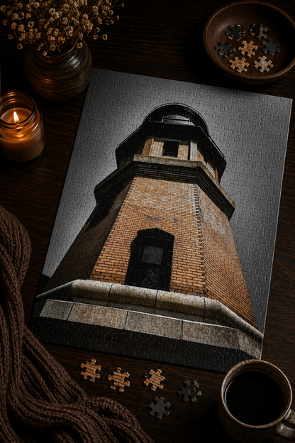 The Watcher | Moody Lighthouse Photography Puzzle