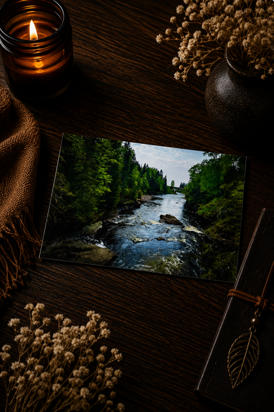 Where the River Leads | Wilderness Photography Postcard